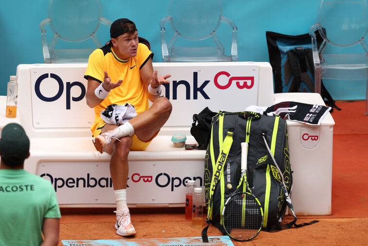 Holger Rune ist beim ATP-Masters-1000-Turnier in Madrid bereits in Runde drei gescheitert