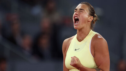 In der dritten Runde von Madrid musste Aryna Sabalenka alles in die Waagschale werfen. In der dritten Runde von Madrid musste Aryna Sabalenka alles in die Waagschale werfen.