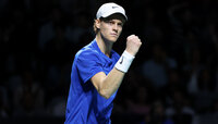 Nach seinem Vorrunden-Sieg in Turin konnte Jannik Sinner den zweiten Sieg gegen Novak Djokovic einfahren. Nach seinem Vorrunden-Sieg in Turin konnte Jannik Sinner den zweiten Sieg gegen Novak Djokovic einfahren.