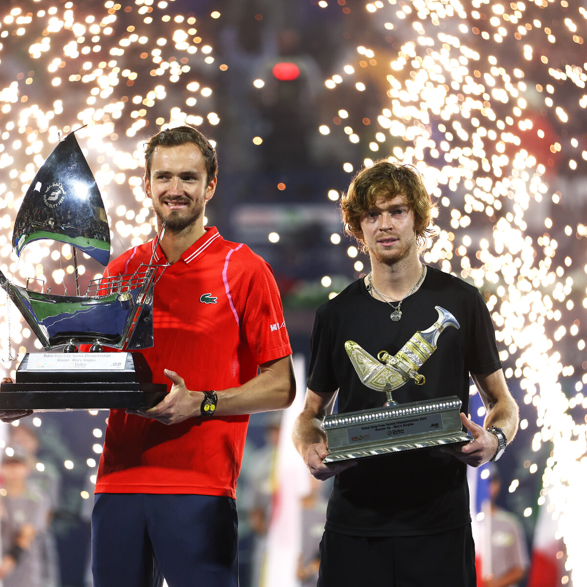 Andrey Rublev vs Daniil Medvedev For The Dubai Crown!