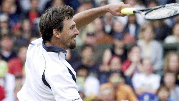 Goran Ivanisevic an seinem größten sportlichen Tag 2001 Goran Ivanisevic an seinem größten sportlichen Tag 2001