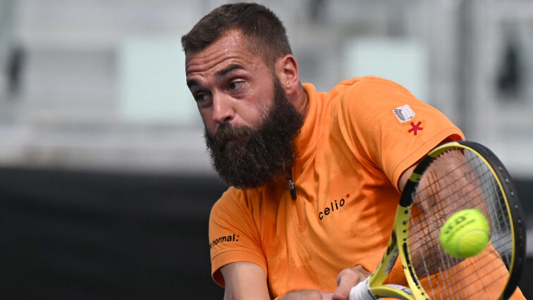 Benoit Paire musste sich am Sonntag in Maia dem Lokalfavoriten geschlagen geben Benoit Paire musste sich am Sonntag in Maia dem Lokalfavoriten geschlagen geben