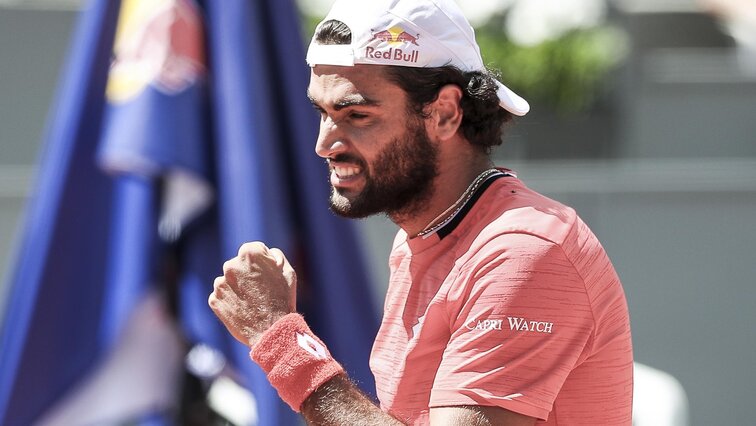 Matteo Berrettini steht in Kitzbühel bei zwei Siegen
