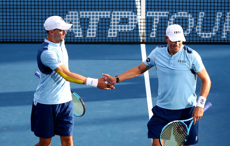 Bob und Mike Bryan Bob und Mike Bryan haben ihren Auftakt in Delray Beach erfolgreich bestritten