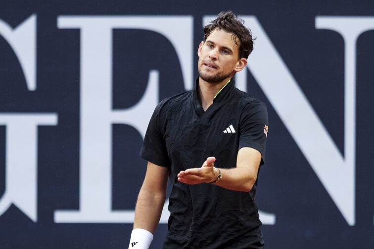 Auch das ÖTV-Duell in Zadar gegen Lukas Neumayer verlief für Dominic Thiem enttäuschend
