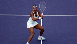 Sucht nach ihrer Form: Coco Gauff 