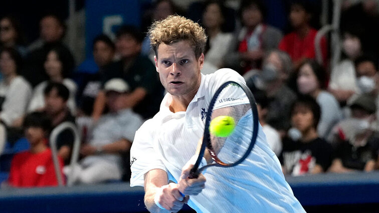 Yannick Hanfmann spielt erstmals bei einem Heimspiel für das deutsche Davis-Cup-Team.