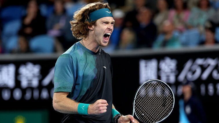 Andrey Rublev ist 2024 noch unbesiegt Andrey Rublev is still undefeated in 2024
