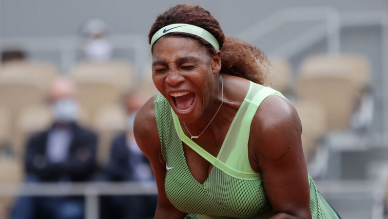 Serena hat große Comeback-Qualitäten gezeigt Serena has shown great comeback qualities