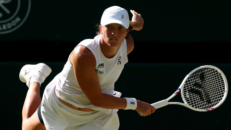 Iga Swiatek steht zum ersten Mal im Wimbledon-Finale