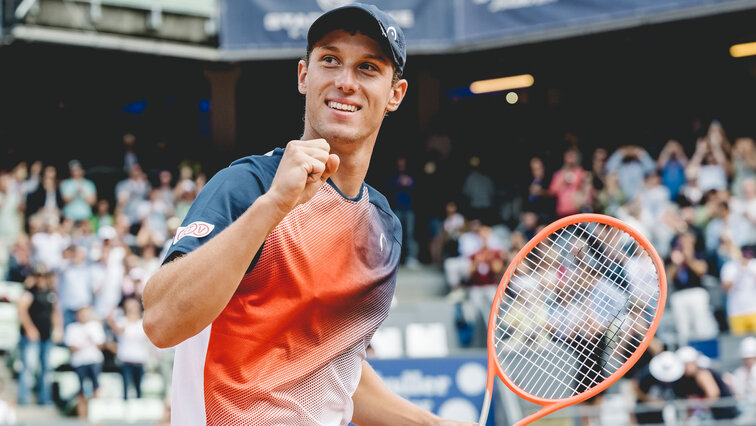 Filip Misolic hat in Kitzbühel schon das Finale erreicht Filip Misolic hat in Kitzbühel schon das Finale erreicht