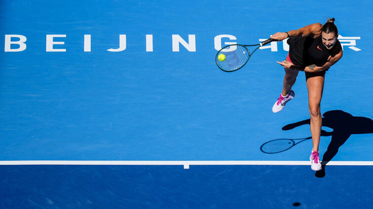 Aryna Sabalenka wird in dieser Saison nicht in Peking aufschlagen Aryna Sabalenka wird in dieser Saison nicht in Peking aufschlagen