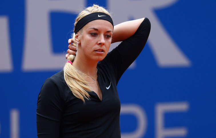 Sabine Lisicki failed in the round of 16 at the Prague Open
