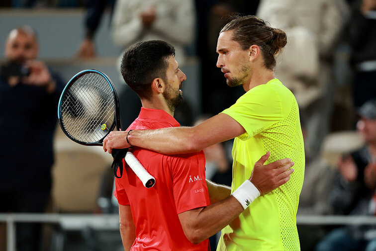 Novak Djokovic und Alexander Zverev duellierten sich 2025 im Viertelfinale Novak Djokovic und Alexander Zverev duellierten sich 2025 im Viertelfinale