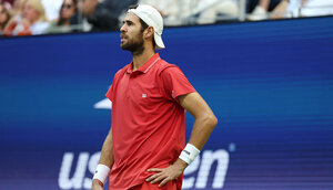 Karen Khachanov scheiterte im Halbfinale der US Open an Alexander Zverev.