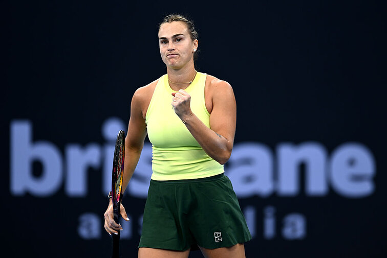 Aryna Sabalenka steht im Brisbane-Viertelfinale Aryna Sabalenka steht im Brisbane-Viertelfinale