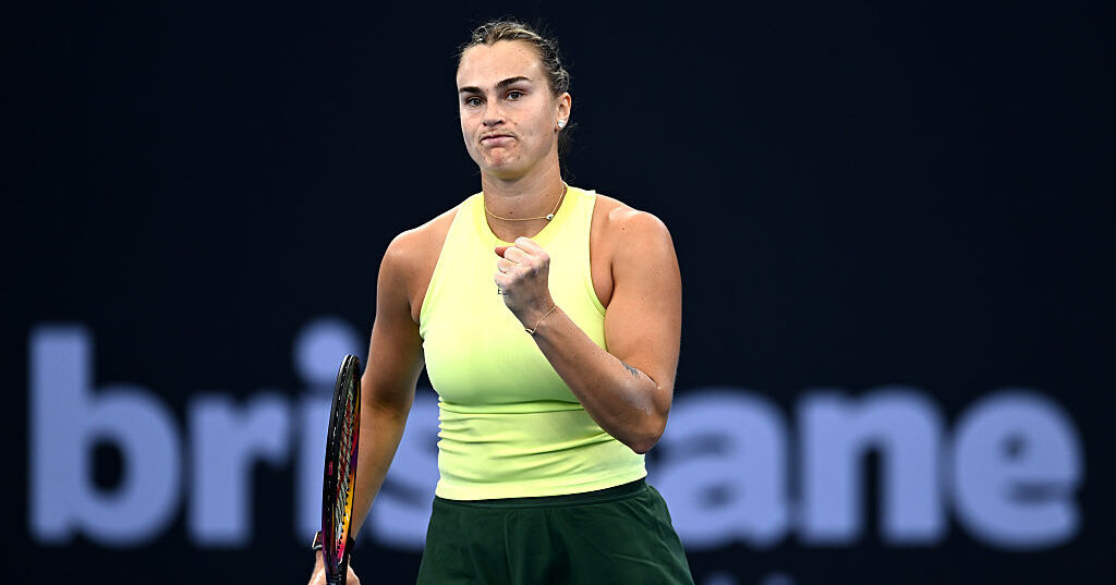 WTA-Brisbane-Aryna-Sabalenka-und-Elena-Rybakina-st-rmen-ins-Viertelfinale