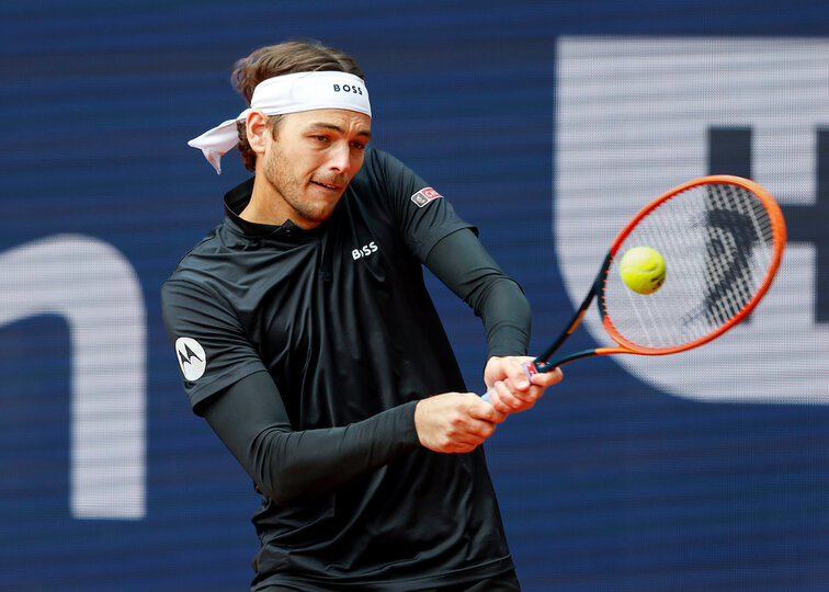 Taylor Fritz am Donnerstag in München Taylor Fritz am Donnerstag in München