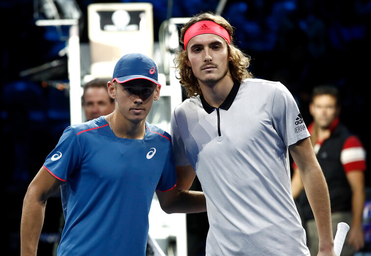 Noch reicht es für die Next Gen nicht zum großen Wurf In Melbourne erreichte Tsitsipas bereits das Halbfinale