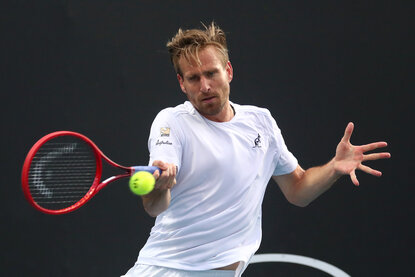 Peter Gojowczyk Peter Gojowczyk ist in der French-Open-Qualifikation eine Runde weiter