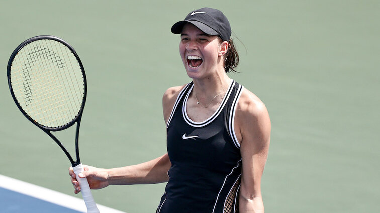 Lilli Tagger steht in der zweiten Runde der US Open 2026