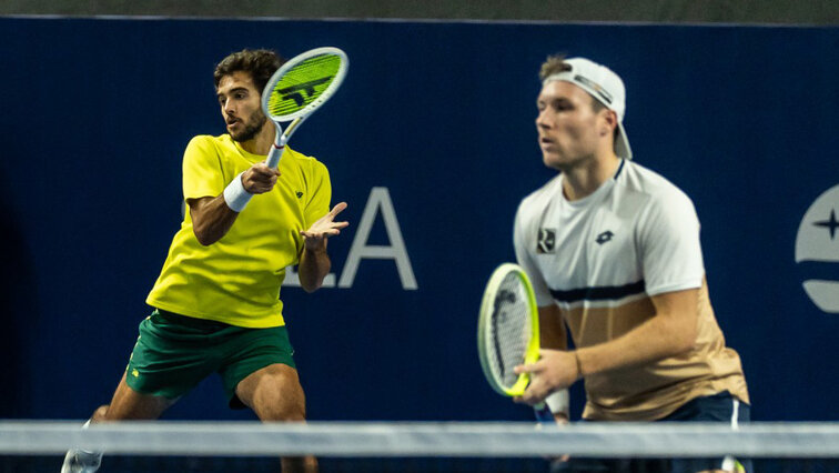 Francisco Cabral und Lucas Miedler auf ihrem Weg zum Titel in Athen