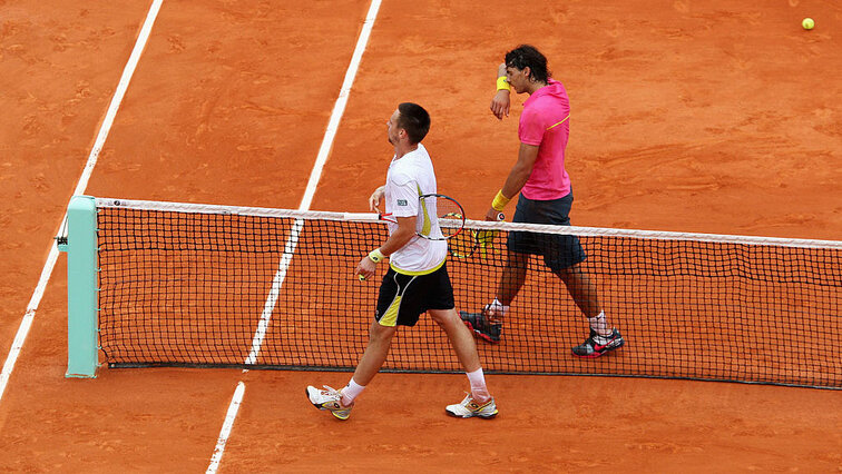 Das hat die Tenniswelt aus den Angeln gehoben: Robin Söderling schlägt Rafael Nadal in Oaris