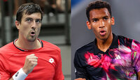 Sebastian Ofner trifft erstmals auf Félix Auger-Aliassime Sebastian Ofner meets Félix Auger-Aliassime for the first time