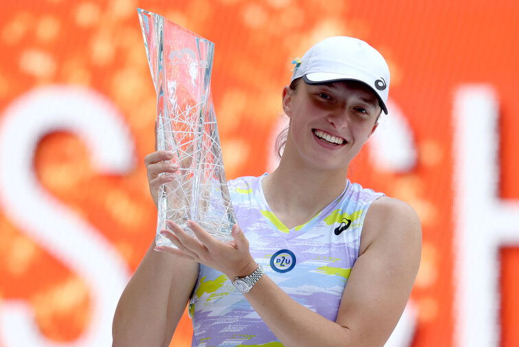 WTA Miami: Iga Swiatek - With Hard Rock to the top · tennisnet.com