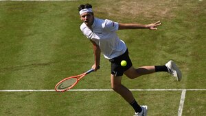 Taylor Fritz am Mittwoch bei den BOSS OPEN 2025