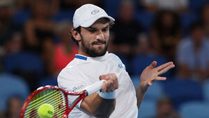 Valentin Vacherot hat in Kasachstan groß aufgespielt