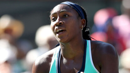 Coco Gauff kommt nicht so recht in Schwung Coco Gauff kommt nicht so recht in Schwung