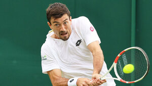 Sebastian Ofner im vergangenen Jahr in Wimbledon