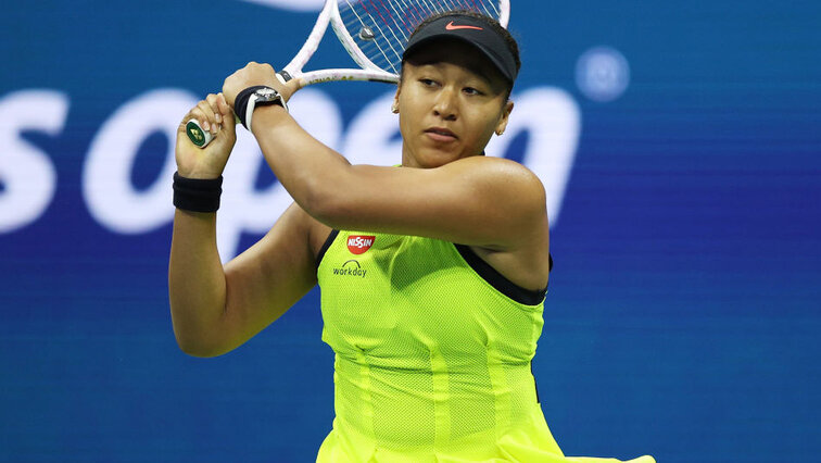 Naomi Osaka am Freitag in Flushing Meadows Naomi Osaka am Freitag in Flushing Meadows