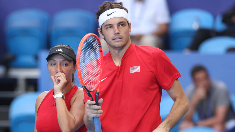 Jessica Pegula und Taylor Fritz haben für die USA den Sieg geholt Jessica Pegula und Taylor Fritz haben für die USA den Sieg geholt