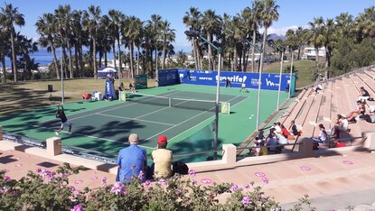 Hier wird in der kommenden Woche Spitzentennis geboten Hier wird in der kommenden Woche Spitzentennis geboten