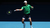 Novak Djokovic schlägt am Dienstag in der Day Session auf