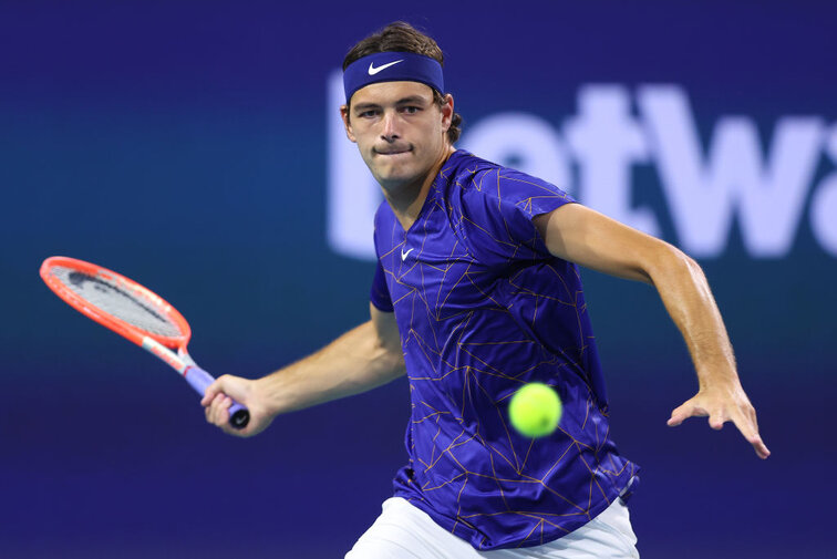 Taylor Fritz gewann seine Auftaktpartie in Houston Taylor Fritz gewann seine Auftaktpartie in Houston