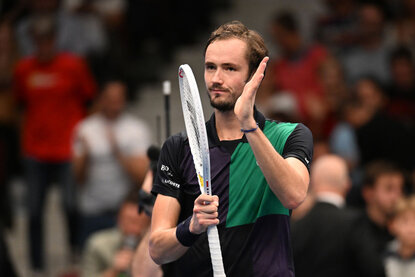 Daniil Medvedev steht in Wien im Finale Daniil Medvedev steht in Wien im Finale