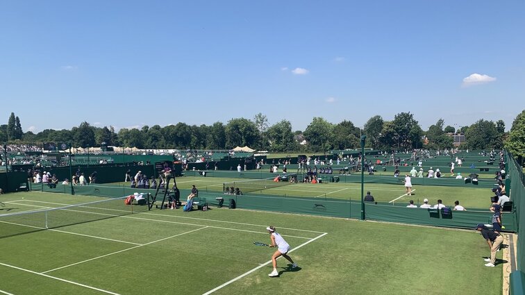 In Roehampton werden traditionell die letzten Hauptfeldtickets für Wimbledon vergeben. Tennisnet/Privat