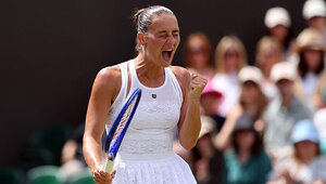Marta Kostyuk ist in Wimbledon 2026 ins Viertelfinale eingezogen
