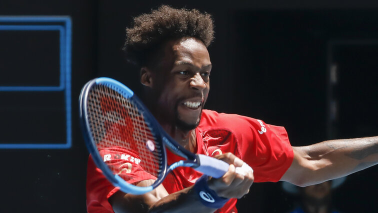 Gael Monfils spielt morgen um seinen zehnten Titel