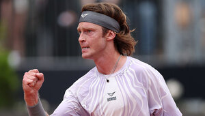Andrey Rublev muss nun gegen Jannik Sinner ran