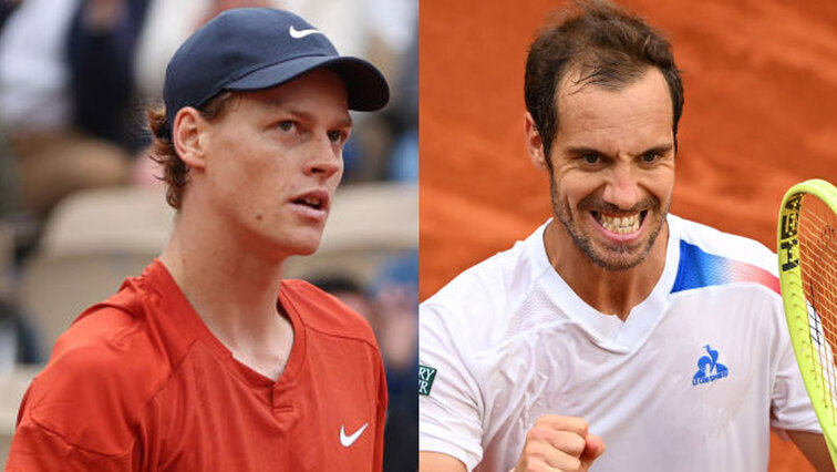 Jannik Sinner trifft in Paris auf Richard Gasquet