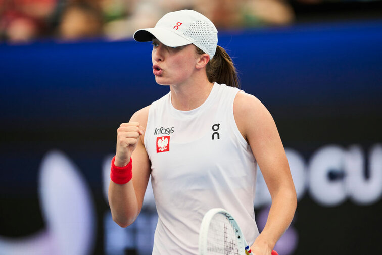 Iga Swiatek gewann gegen Elena Rybakina Iga Swiatek gewann gegen Elena Rybakina