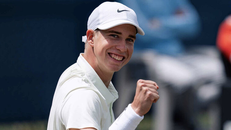 Thijs Boogard kennt Daniil Medvedev aus gemeinsamen Trainingseinheiten Thijs Boogard kennt Daniil Medvedev aus gemeinsamen Trainingseinheiten
