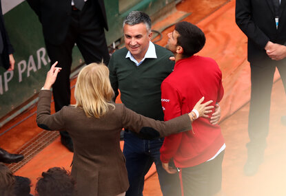Srdjan Djokovic hat erneut über die Grand-Slam-Ambitionen seines Sohnes gesprochen Srdjan Djokovic hat erneut über die Grand-Slam-Ambitionen seines Sohnes gesprochen