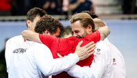 Österreichs Aufstellung für das Davis-Cup-Finalturnier steht