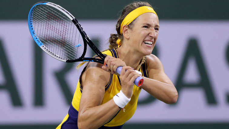 Victoria Azarenka is about to take her third Indian Wells title