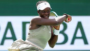 Victoria Mboko am Freitag in Indian Wells